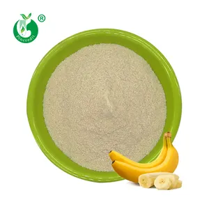 Poudre de fruit de banane lyophilisée organique naturelle de la meilleure qualité 100% de fruit de banane pour la nourriture