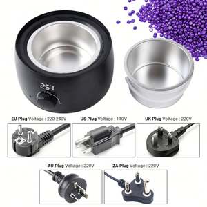 เครื่องอุ่นขี้ผึ้งร้อนสีดำเครื่องอุ่นขี้ผึ้งเทอร์โมดิจิตอลเครื่องละลายขี้ผึ้ง - Product Image 4