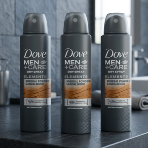 Pour Hommes + Care Déodorant Anti-transpirant en Spray Parfum Frais Fruité Confort Propre Protection 48h - Product Image 2