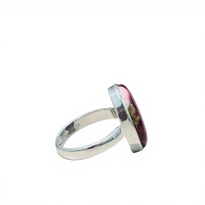 Oval Red Rose Oyster <b>Turquoise</b> <b>Ring</b> 925 Sterling Silver Classic Inspired Handmade Jewelry Anniversary Gift - Product Image 4
