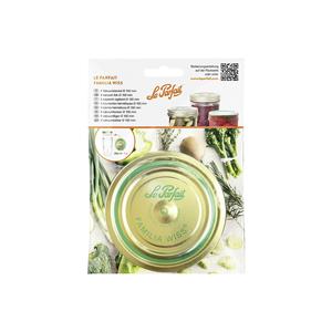 Le Parfait Vacuum Lids 100 mm, lot de 4, pour le stockage des aliments - Product Image 3