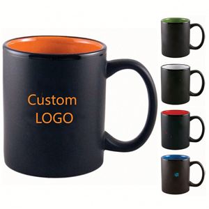 Tazas de Café de Cerámica con Logotipo Personalizado, Tazas Promocionales Sostenibles para Publicidad en Oficinas, Eventos Corporativos y de Marca - Product Image 1