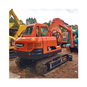 Excavatrice d'occasion Doosan DX 80, modèle original coréen le plus vendu, 8 tonnes, DX 70, DX60, pelle sur chenilles Dx80 Dx 80 - Product Image 5