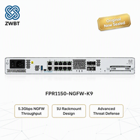 Firewall Cisco Original, Modelo FPR1150-NGFW-K9, Firepower 1150 NGFW, Dispositivo 1U, FPR1150-NGFW-K9