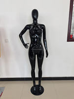 Maniquíes Femeninos Inflables de Plástico, Blancos y Negros, de Cuerpo Completo, Talla Grande, Modelos Curvilíneos BBL, con Sujetador Grande, en Pose de Pie, para Ropa de Mujer