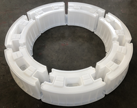 Offre Spéciale Moule en plastique pour bloc de béton rond de 70 cm de diamètre, pour inspection de blocs, briques, manilles et puits d'égout