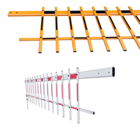 Barrière de signalisation automatique à deux bras avec options d'extension réglables de 3 à 6 m (3M/4M/5M/6M en option)