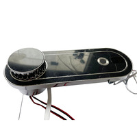 Caja Fuerte con Cerradura de Huella Dactilar LS-246, Desbloqueo con Llave y Huella Dactilar, Alta Seguridad Antirrobo, Compatible con TUYA, Marca LU SUO