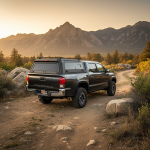 XINYI 4x4 Ute Camper Shell, Cubierta Rígida para Camioneta, Compatible con Toyota Tacoma TRD Off-Road SR <span class=keywords><strong>2020</strong></span>, 2023 y 2025 - Product Image 1