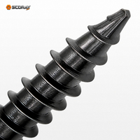 Sekrup Tapping Kepala Pan Phillips Baja Karbon Mikro Miniatur Lapis Oksida Hitam PA M1 M1.2 M1.4 M1.6 M1.8 M2 M2.5 M3 M4 3-40mm Metrik