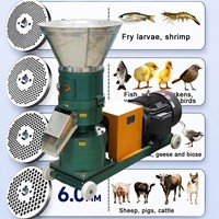 Les fermes utilisent des machines à granulés d'aliments pour animaux de petite taille, destinées aux volailles et au bétail, pour la production de granulés d'aliments pour volailles et bétail.