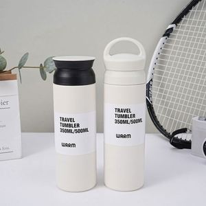 Tasse isotherme anti-chute en acier inoxydable 304 style INS Harajuku pour hommes et femmes, idéale pour le café portable en entreprise, en extérieur ou en voiture - Product Image 4