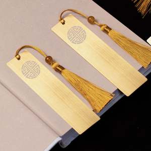 Marque-page en métal élégant découpé au laser, motif chat, qualité supérieure, fabriqué en Chine - Product Image 3