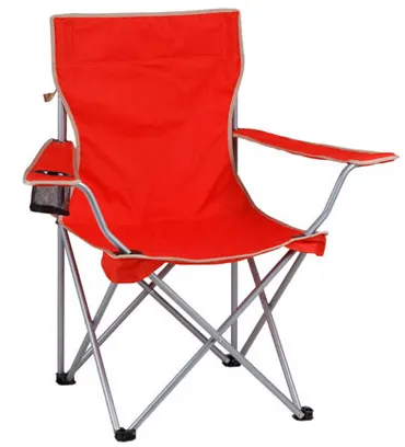 Oeytree Red Outdoor Fishing Folding Camping Leisure Outdoor Folding Chair