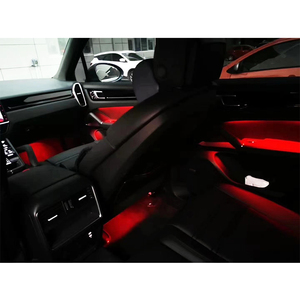 Kit d'éclairage d'ambiance intérieur pour console centrale et éclairage de portière 12V pour Cayenne 9Y0 (2018-2024) - Amélioration et modification automobile - Référence OE 000532 - Product Image 5