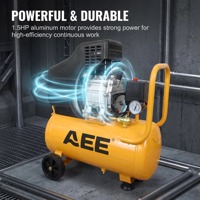 Compresseur d'air pour atelier automobile de haute qualité, portable, à entraînement direct, moteur haute puissance 1,5 CV, 220 V, fabriqué par des fabricants