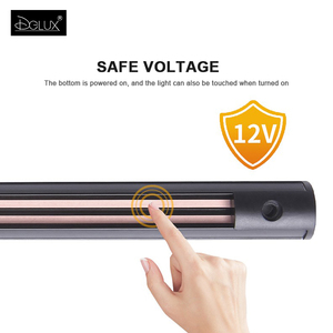 Vitrine d'exposition de bijoux DGLUX, éclairage, armoire à montres, mini projecteur LED, éclairage sur rail - Product Image 2