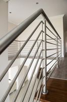 Treppen Edelstahl Bar Geländer/Modular Balkon Geländer Grill Designs/Sicherheits zaun Rohr Geländer