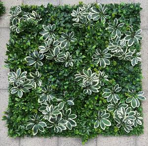 Panneau de toile de fond de jardin vertical résistant aux UV de mur de plante de gazon artificiel de haute qualité de 1m x 1m - Product Image 2