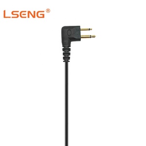 Écouteur-casque double jack pour talkie-walkie, avec crochet d'oreille en forme de G et micro PTT, pour radios bidirectionnelles <span class=keywords><strong>Motorola</strong></span> R2 / XiR Series - Product Image 4