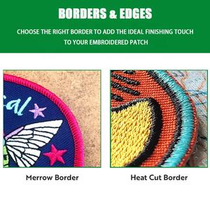 Fabricante <span class=keywords><strong>de</strong></span> Parches Bordados para <span class=keywords><strong>Ropa</strong></span>, Parches Termoadhesivos Personalizados con Logotipo 2D y 3D, Parches Bordados para Coser o Planchar <span class=keywords><strong>en</strong></span> la <span class=keywords><strong>Ropa</strong></span> - Product Image 5
