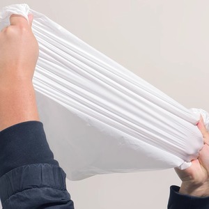 Drawstring Garbage Bags Extra Thick HDPE Plastic Household Kitchen Trash Bags With Automatic Closure - Product Image 2