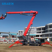 Mini grue de levage sur chenilles Spider-Lift Compact Crawler Boom Lift