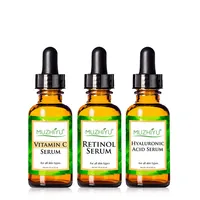 Boom Van Het Leven Anti-Aging Compleet Regime 3-Pack Vitamine C Serum Retinol Serum En Hyaluronzuur Serum
