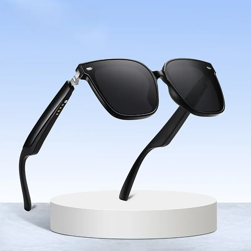Yeni akıllı Bluetooth gözlük sürücüleri sürüş polarize güneş gözlüğü anahtarı lensler ile müzik dinlemek için çalışan güneş gözlüğü paketi