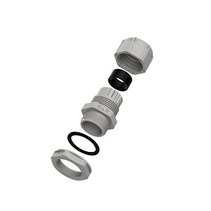 Tùy chỉnh Nylon Cable glands IP68 nhựa không thấm nước dây kết nối trong Kích cỡ M8 M10 M12 M16 M20 M25 M32 M40 M50 M63" - Product Image 6