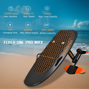 Listo para Enviar: Tabla de Surf Eléctrica de Fibra de Carbono Completa de 8KW y 45KM/H con Hidroala, Batería y Hélice para Surfear en el Océano - Flyer One - Product Image 3