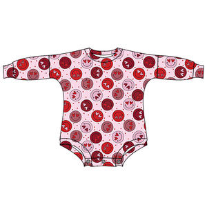 2023 Western Loose Style neonato un pezzo pagliaccetto manica lunga morbido tessuto di seta del latte autunno ragazza body tuta - Product Image 2