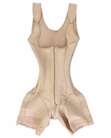 Faja de compression de luxe, Fajas Colombianas, gaine sculptante pour femme, effet sablier, contrôle du ventre, post-chirurgie, couvrante