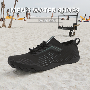 Chaussures minimalistes croisées pour hommes, semelle zéro drop, bout large, pour sports d'été et d'hiver, plongée, randonnée, chaussures aquatiques - Product Image 2