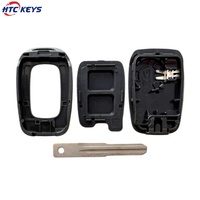 Coque de remplacement de clé de voiture de bonne qualité à 2 boutons pour clé de voiture Renault