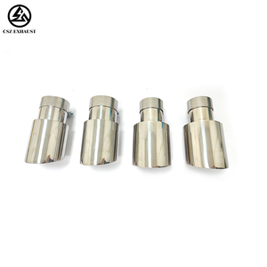 CSZ pour <span class=keywords><strong>BMW</strong></span> M3 G80 G81/M4 G82 G83 embouts chromés d'échappement en acier inoxydable 304 tuyau d'échappement universel - Product Image 5