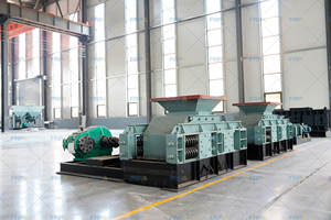 Energie sparende Rolle Sand Maker Kalkstein Kies Harts tein Zerkleinerung maschine 2 PG400X400 Doppel walze Steinbrecher Klein - Product Image 5