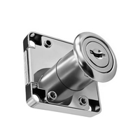 Serrure de tiroir en alliage de zinc pour cuisine, salle à manger, chambre, salon, bureau à domicile, applications hôtelières