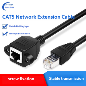 Câble d'extension réseau <span class=keywords><strong>RJ45</strong></span> CAT5/6 en cuivre pur, connecteur réseau mâle-<span class=keywords><strong>femelle</strong></span> - Product Image 2