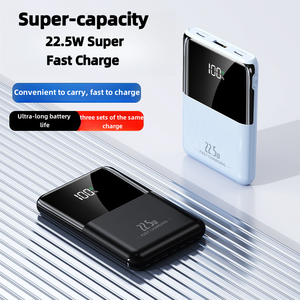 พาวเวอร์แบงค์ Ultra Slim 10000mAh Li-Polymer พร้อมหน้าจอ LED แสดงผลแบบดิจิตอลอัจฉริยะ รองรับการชาร์จเร็ว 20W ช่องเสียบคู่ (Type-C/USB) - Product Image 2