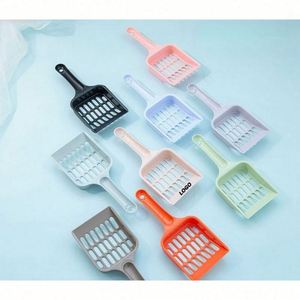 Pala Grande de Plástico para Arena de Gatos, Pala Portátil Todo en Uno para Excrementos de Gatos, Suministros de Limpieza para Mascotas, para Regalos Promocionales al por Mayor - Product Image 1