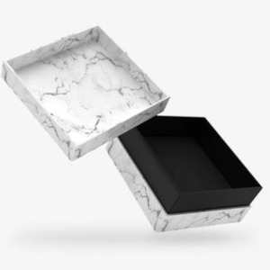 การพิมพ์กล่องบรรจุภัณฑ์พร้อมฝาปิด กล่องของขวัญกระดาษสามารถปรับแต่งได้ตามความต้องการ - Product Image 1