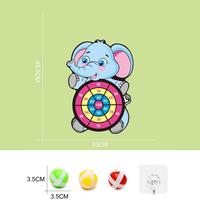 Jeu de fléchettes Animal personnalisé pour enfants avec cible, balles collantes d'intérieur et d'extérieur, jeu de fête de Sport multi-joueurs