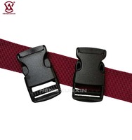 Logo personnalisé et couleur sacs sangle boucles en plastique POM matériel solide sac à dos boucle sacs accessoires