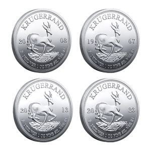 Đồng tiền kỷ niệm Krugerrand cổ điển Nam Phi, thiết kế Paul Kruger & Springbok, đồ thủ công bằng kim loại, quà lưu niệm, đồ sưu tầm - Product Image 6