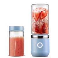 Mini Elektrische Fruit Juicer Milkshake Machine Draagbare Ijsbreker Blender Cup Oranje Draagbare Blender Mini Home Usb Oplaadbaar