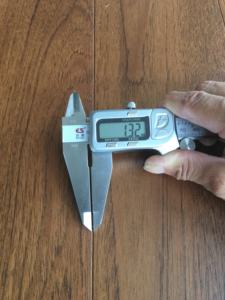 ריצוף עץ טיק מהונדס עם גימור UV חלק - Product Image 3