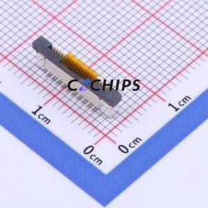 FPC-0.5AL-20PB FFC/FPC Connector SMD,P=0.5mm Connector Drawer Type <b>Single</b> <b>Side</b> Contact / Vertical 20P 0.5mm - Product Image 1