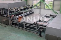 Panneau plat en polyester renforcé de fibre de verre, enduit de gel, haute précision, avec commande PLC automatique, pour la réfrigération des camions