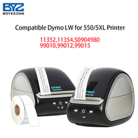 Papier pour étiquette thermique compatible DYMO LW 99012 avec puce LW rouleau pour imprimante dymo 550 5XL